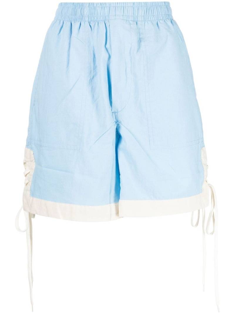 BODE side-tie bermuda shorts - Blue von BODE