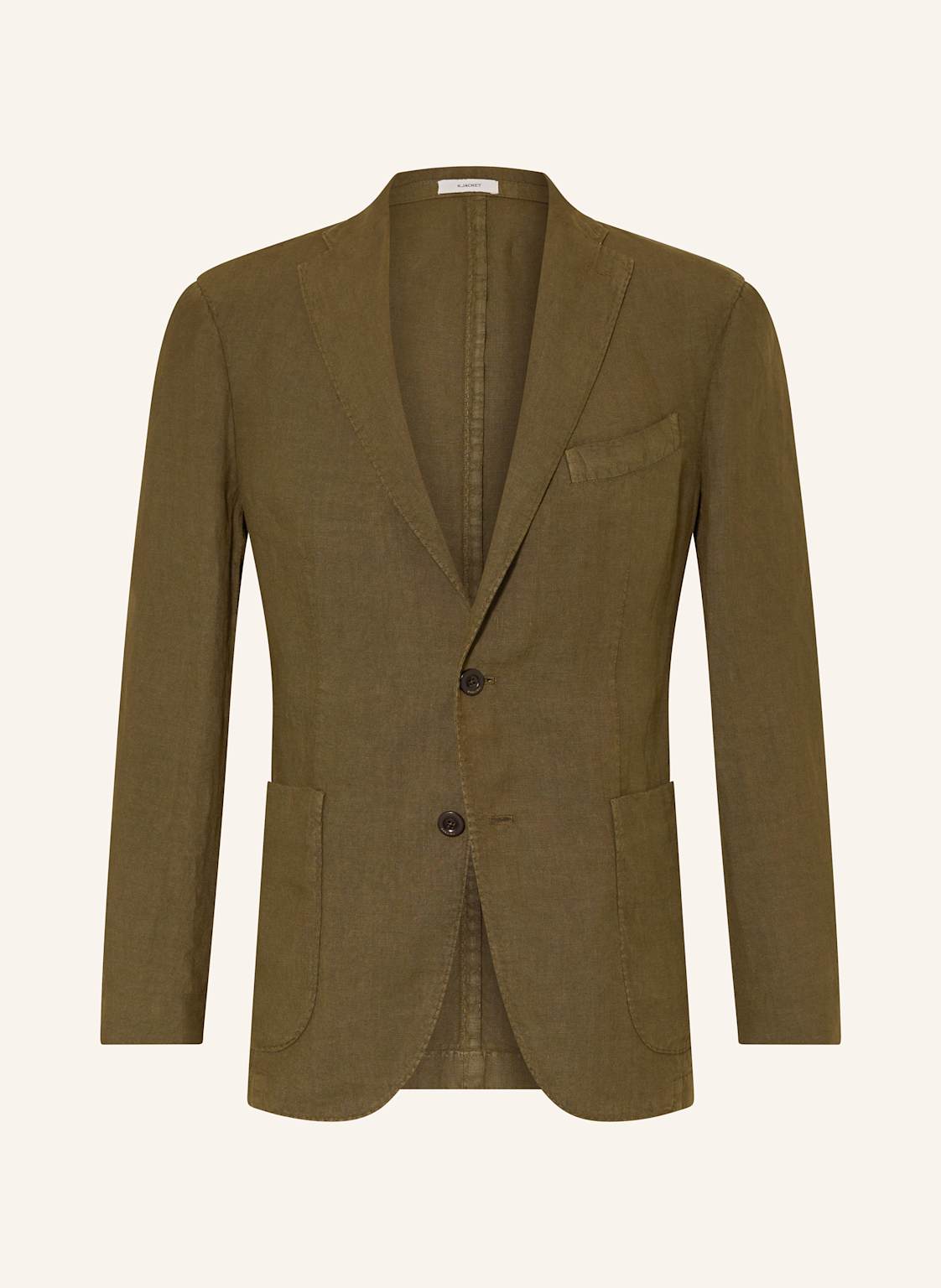 Boglioli Leinensakko Slim Fit gruen Boglioli Leinensakko Slim Fit gruen von BOGLIOLI