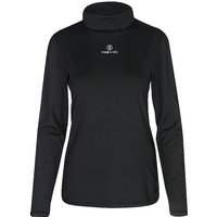 BOGNER FIRE+ICE Damen Unterzieh Zipshirt Regan schwarz | L von BOGNER FIRE+ICE