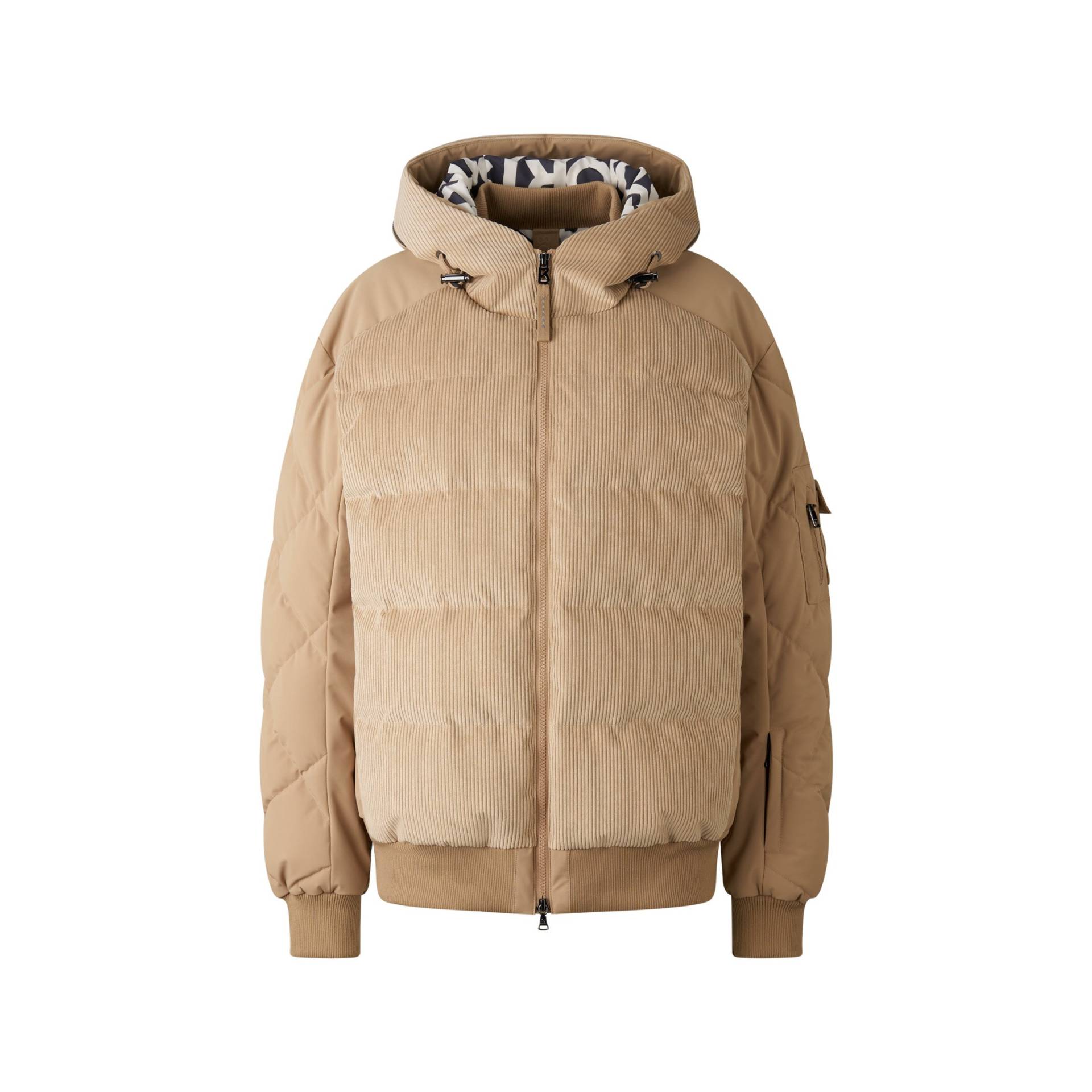 BOGNER SPORT Cord-Skijacke Corey für Herren - Camel - 56 von BOGNER Sport