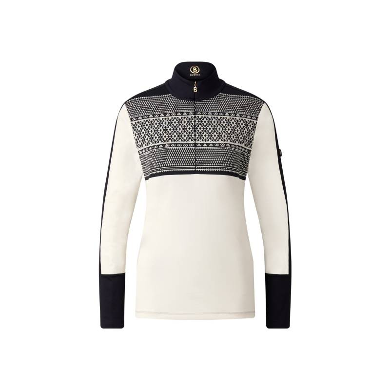 BOGNER SPORT First Layer Elissa für Damen - Off-White/Schwarz - 34 von BOGNER Sport