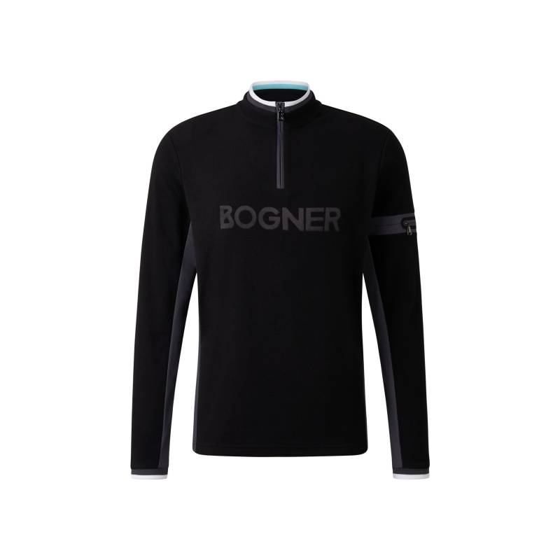 BOGNER SPORT Fleece-Shirt Gilbert für Herren - Schwarz/Grau - 3XL von BOGNER Sport