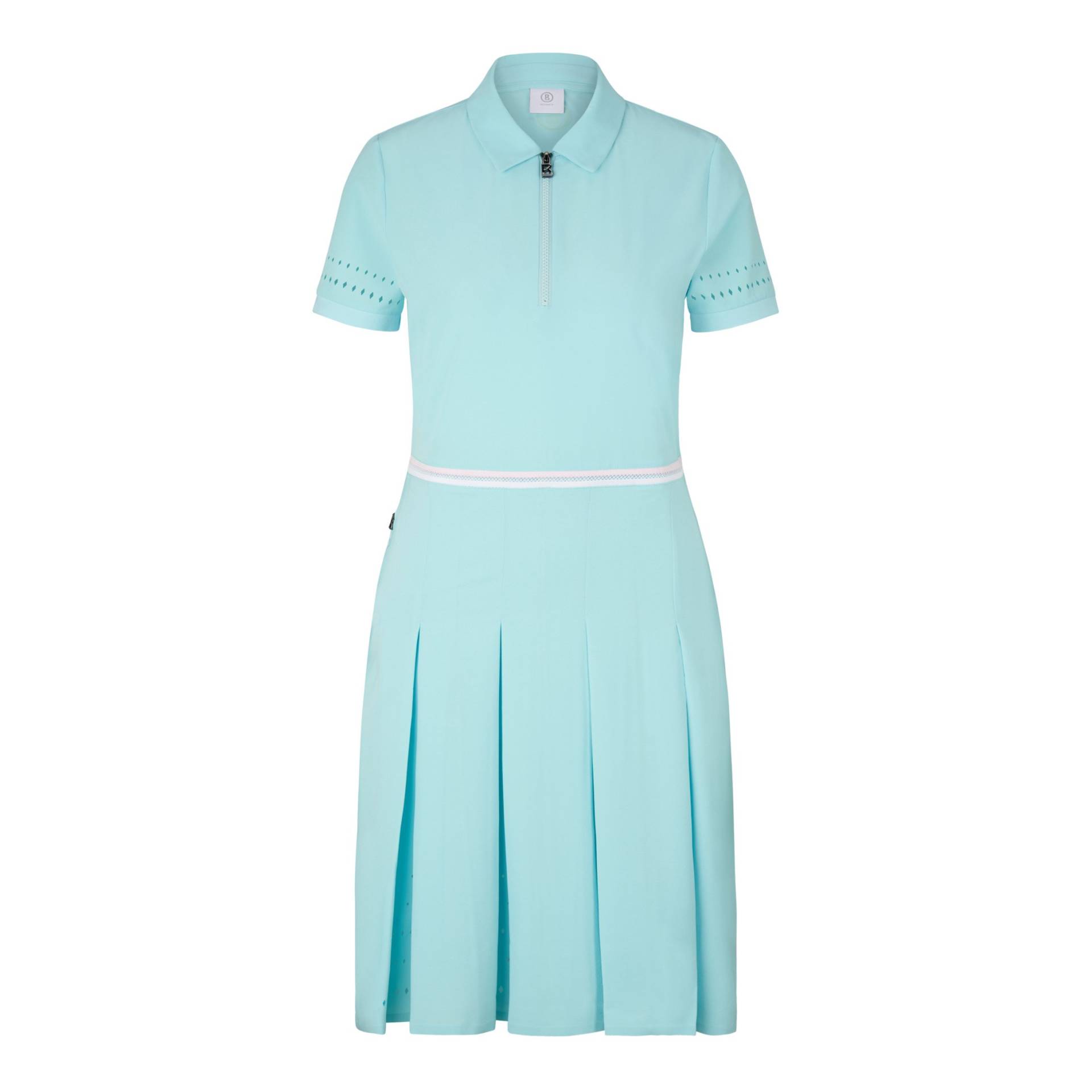 BOGNER SPORT Funktions-Polo-Kleid Marina für Damen - Hellblau - 36 von BOGNER Sport