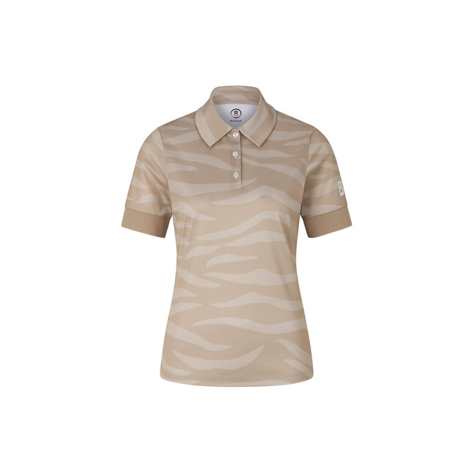 BOGNER SPORT Funktions-Polo-Shirt Calysa für Damen - Beige - 42 von BOGNER Sport