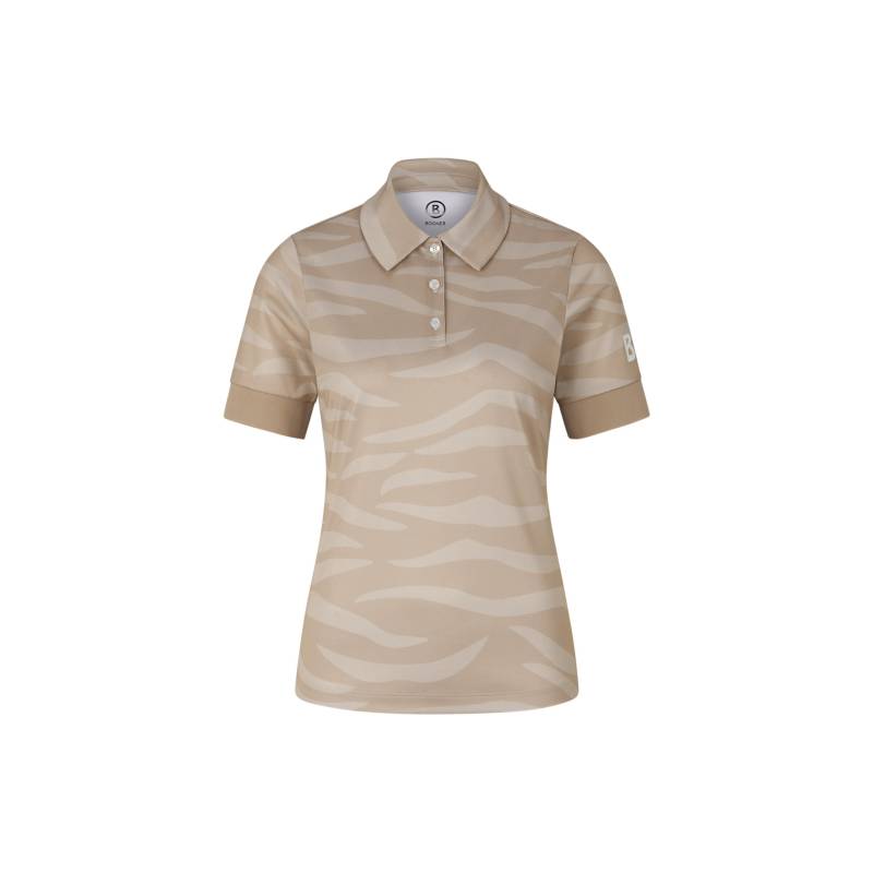 BOGNER SPORT Funktions-Polo-Shirt Calysa für Damen - Beige - 44 von BOGNER Sport