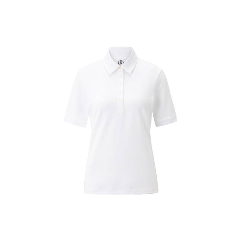 BOGNER SPORT Funktions-Polo-Shirt Danielle für Damen - Off-White - 34 von BOGNER Sport