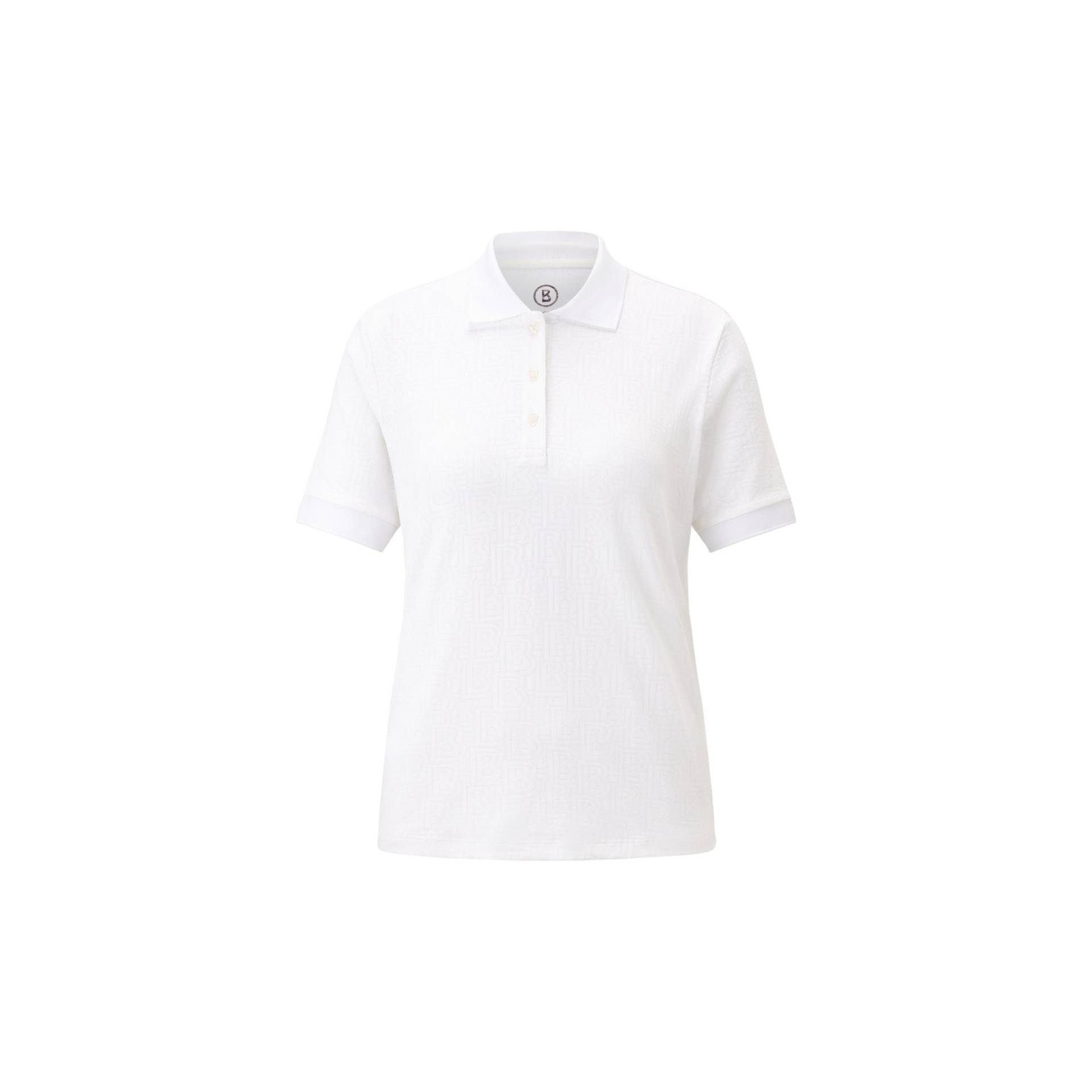 BOGNER SPORT Funktions-Polo-Shirt Larina für Damen - Off-White - 44 von BOGNER Sport