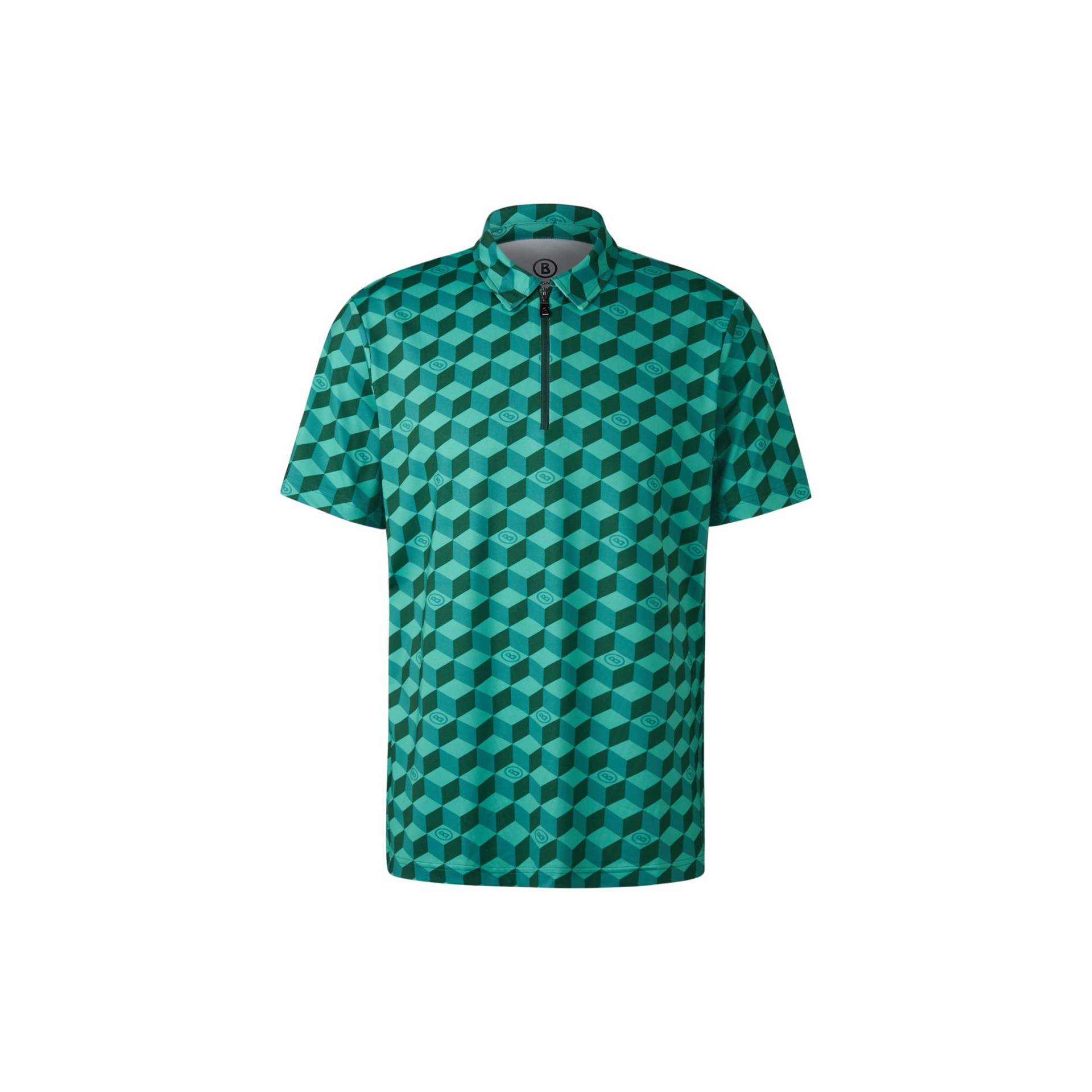 BOGNER SPORT Funktions-Polo-Shirt Tamiro für Herren - Grün - XXL von BOGNER Sport