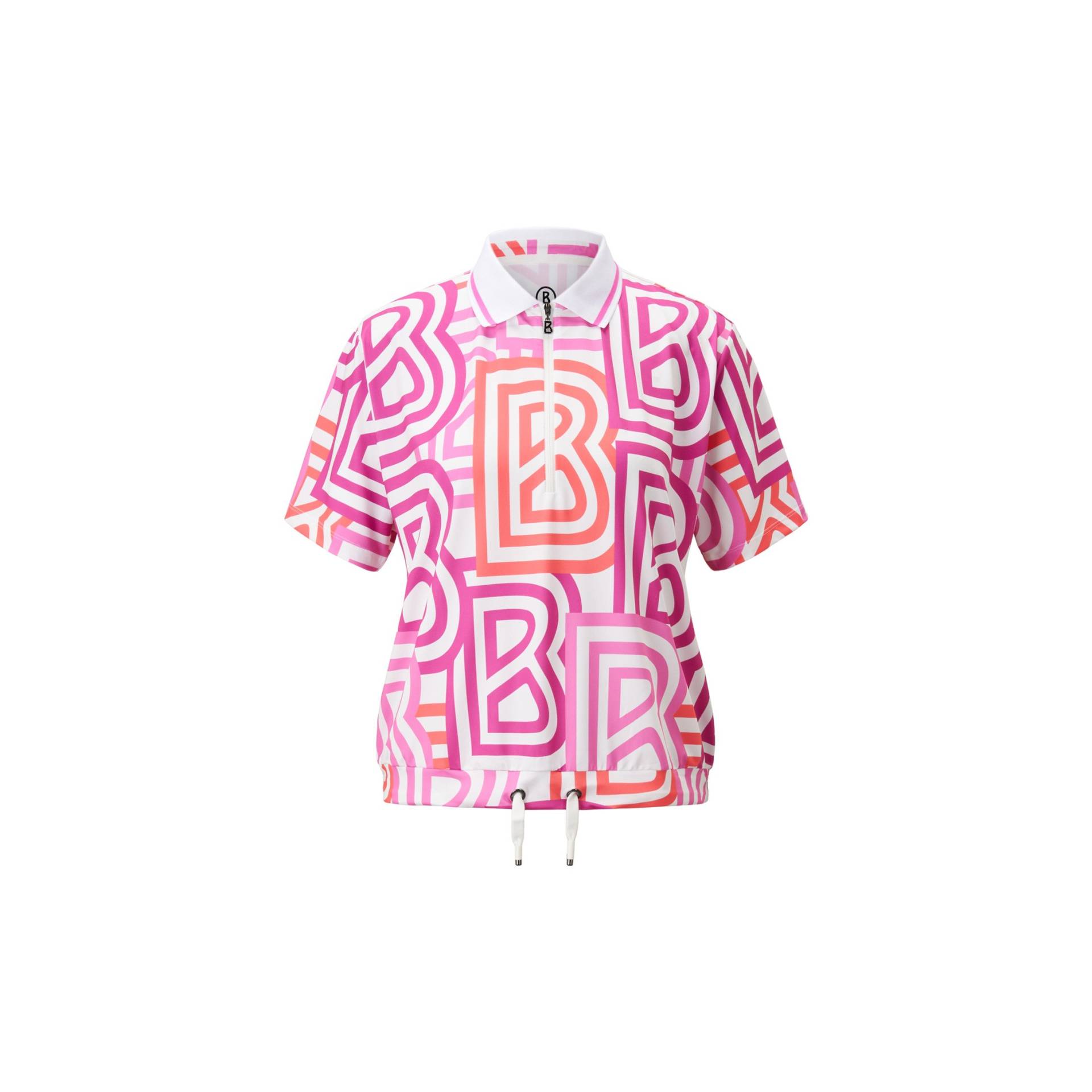 BOGNER SPORT Funktions-Polo-Shirt Tarisa für Damen - Pink/Off-Whtie - 34 von BOGNER Sport