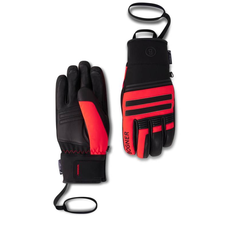 BOGNER SPORT Handschuhe Alex für Herren - Rot/Schwarz - 10,5 von BOGNER Sport