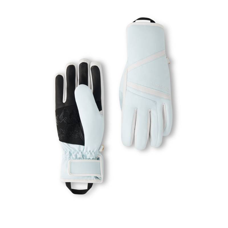 BOGNER SPORT Handschuhe Hilla für Damen - Hellblau/Weiß - 6,5 von BOGNER Sport