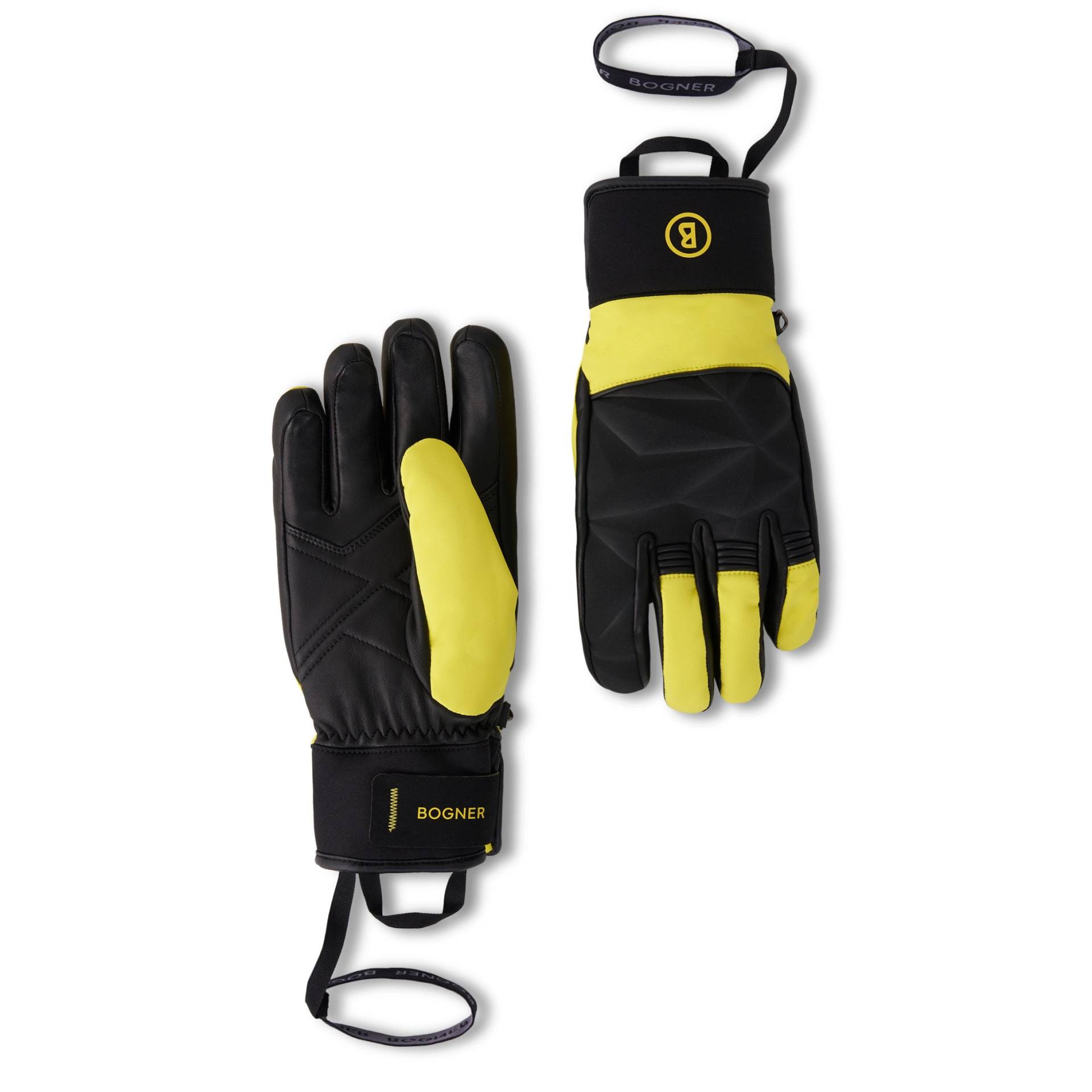 BOGNER SPORT Handschuhe Neo für Herren - Gelb/Schwarz - 10,5 von BOGNER Sport