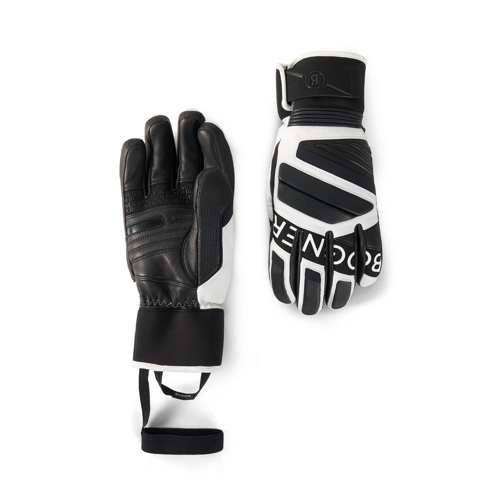 BOGNER SPORT Handschuhe Silvan für Herren - Schwarz/Weiß - 10,5 von BOGNER Sport