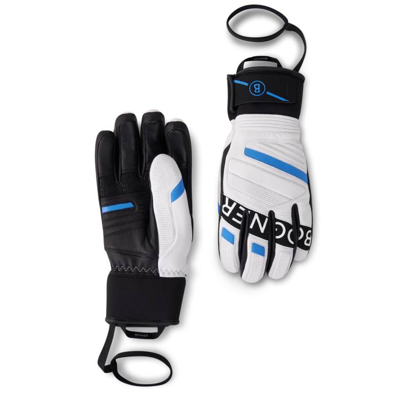 BOGNER SPORT Handschuhe Silvan für Herren - Weiß/Schwarz/Blau - 10,5 von BOGNER Sport