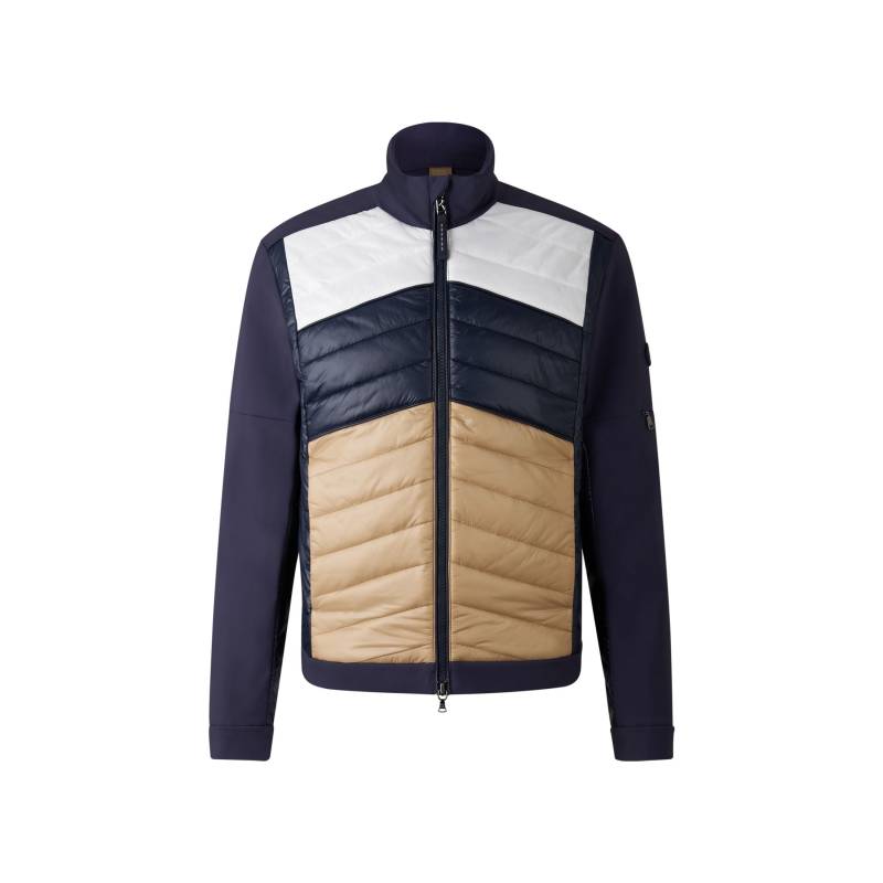 BOGNER SPORT Hybrid-Jacke Jadon für Herren - Dunkelblau/Camel - 48 von BOGNER Sport