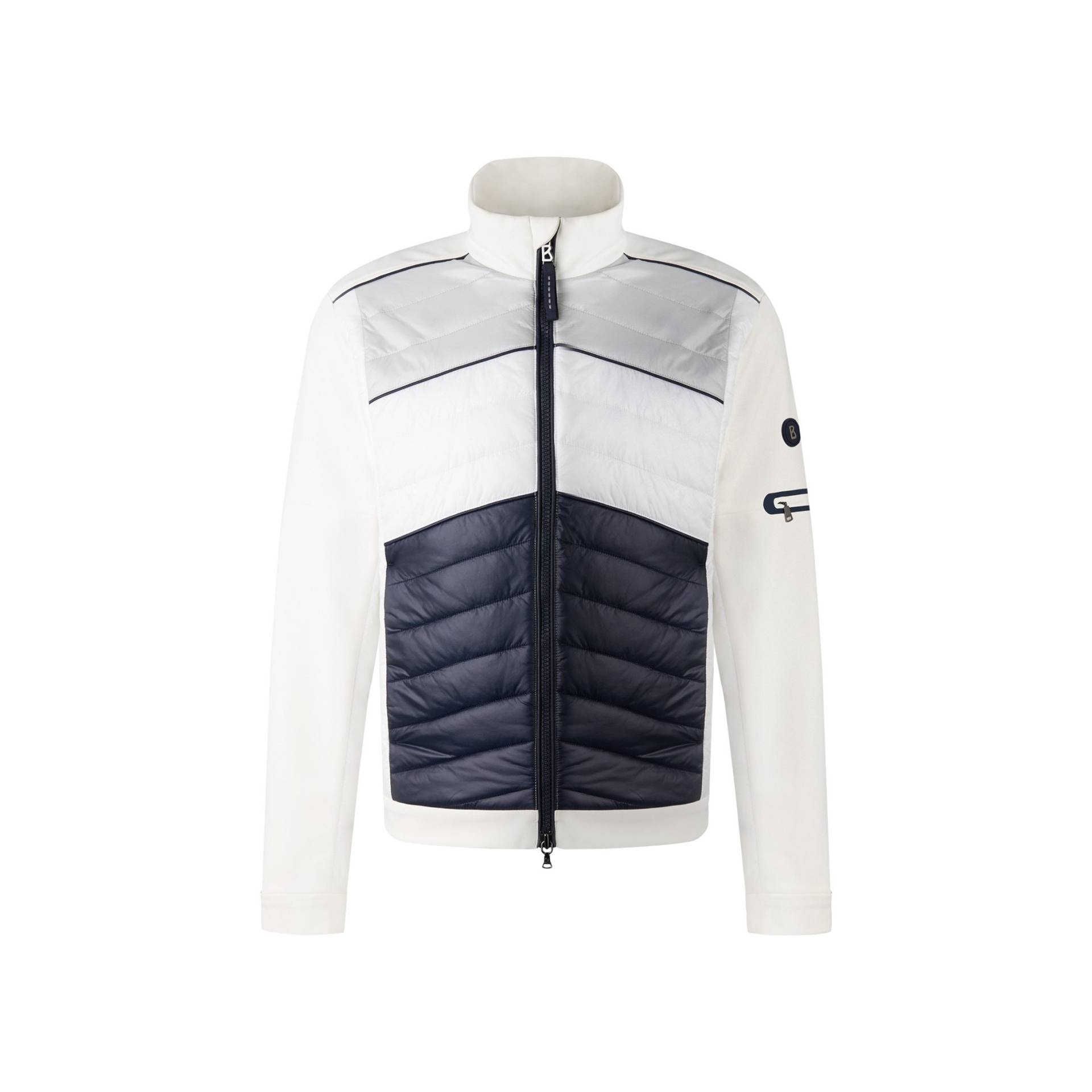 BOGNER SPORT Hybrid-Jacke Jadon für Herren - Off-White/Dunkelblau/Grau - 46 von BOGNER Sport