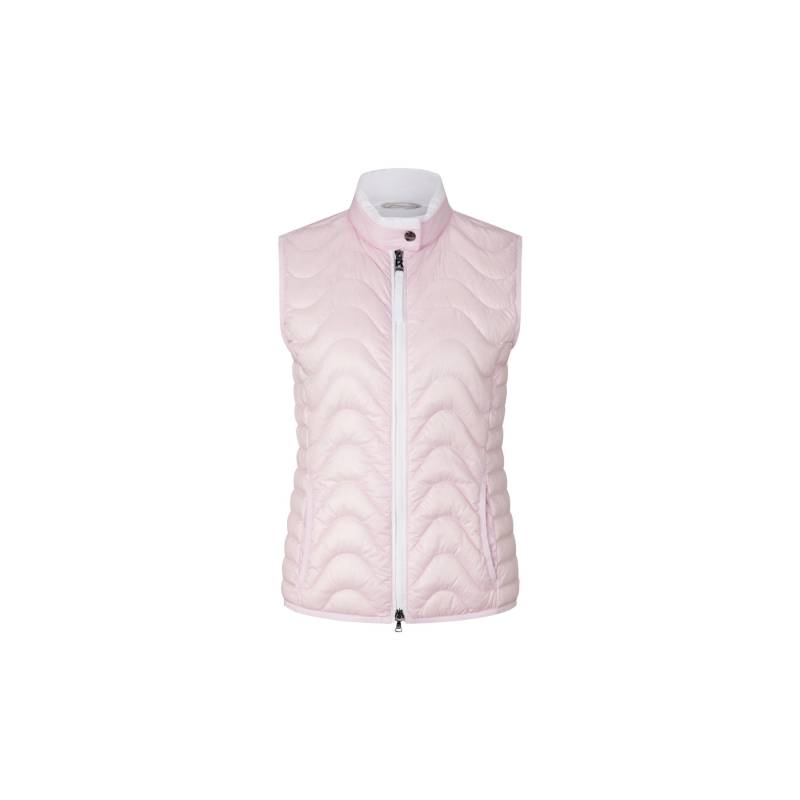 BOGNER SPORT Leichtdaunenweste Kleo für Damen - Rosa/Weiß - 34 von BOGNER Sport