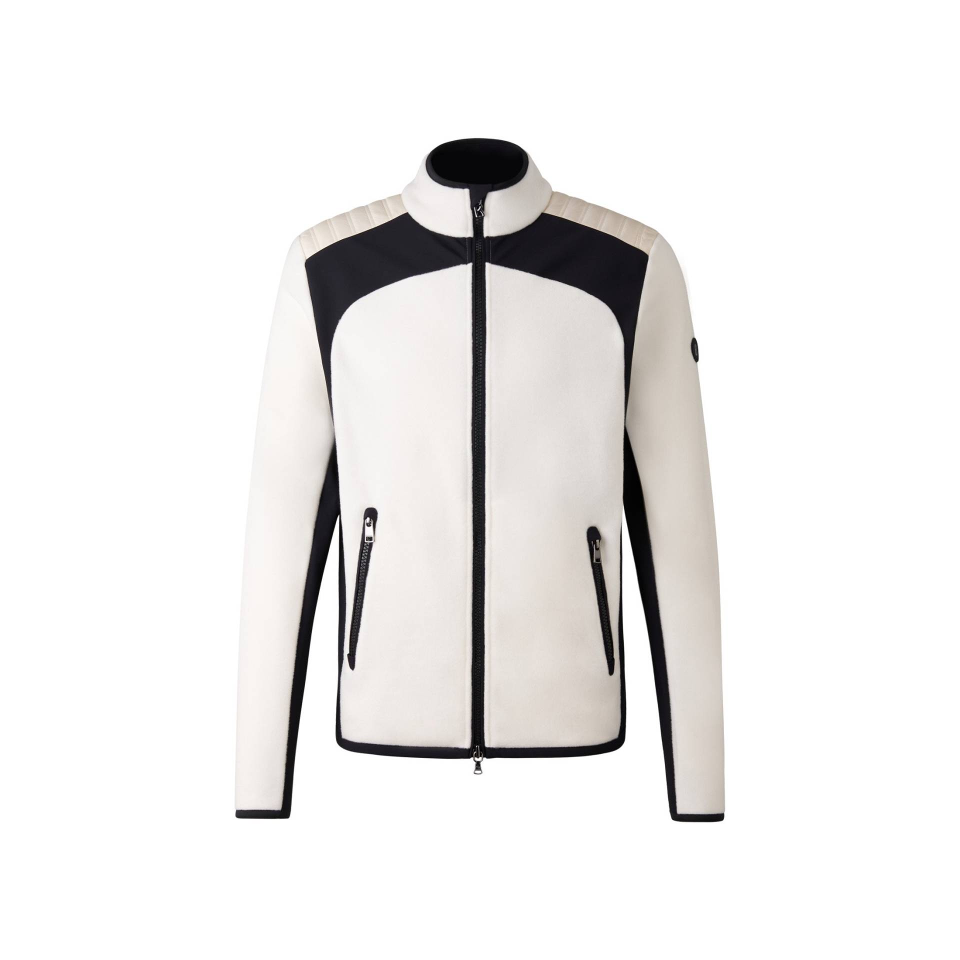 BOGNER SPORT Mid Layer Freddy für Herren - Off-White/Schwarz - M von BOGNER Sport