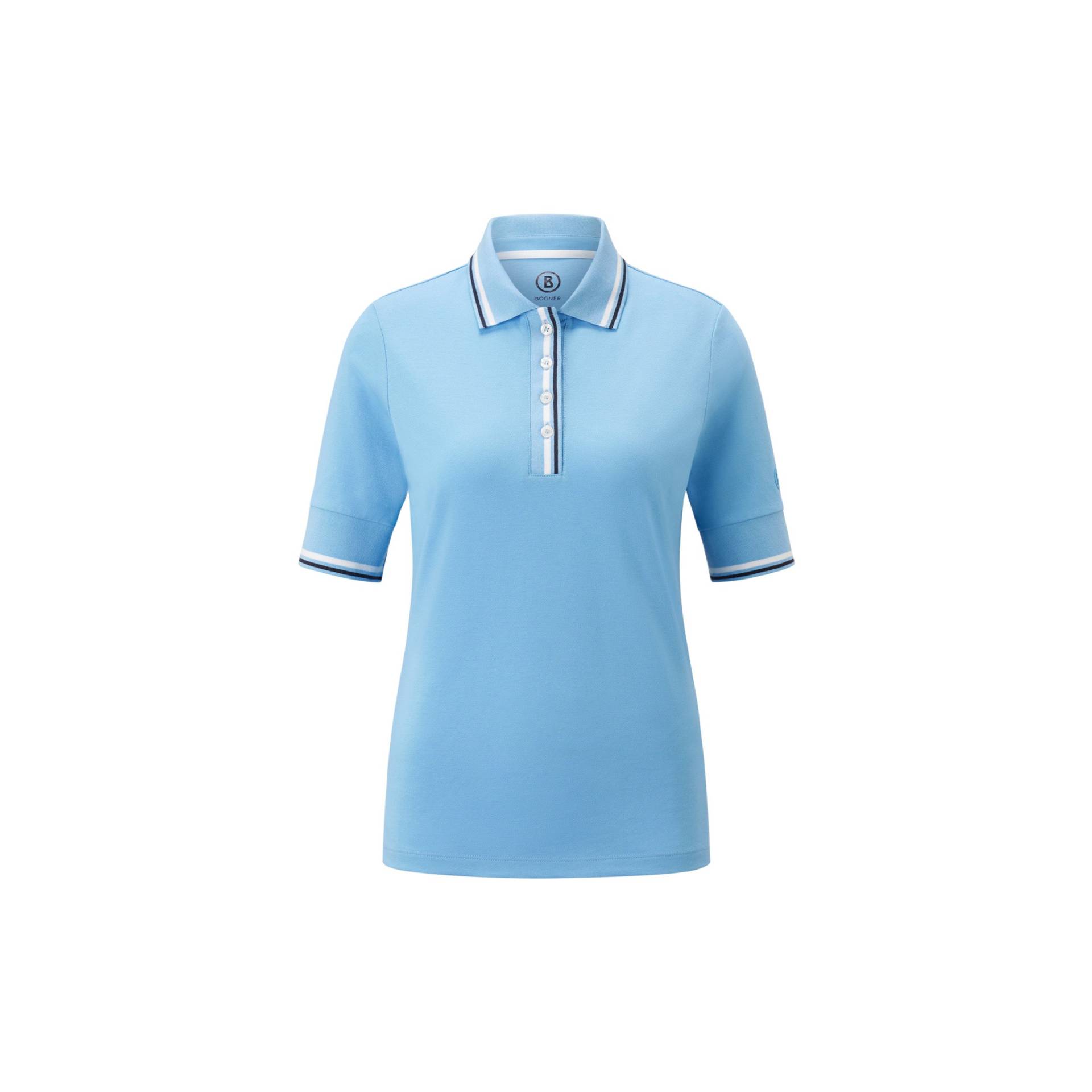 BOGNER SPORT Polo-Shirt Elenor für Damen - Hellblau - 34 von BOGNER Sport