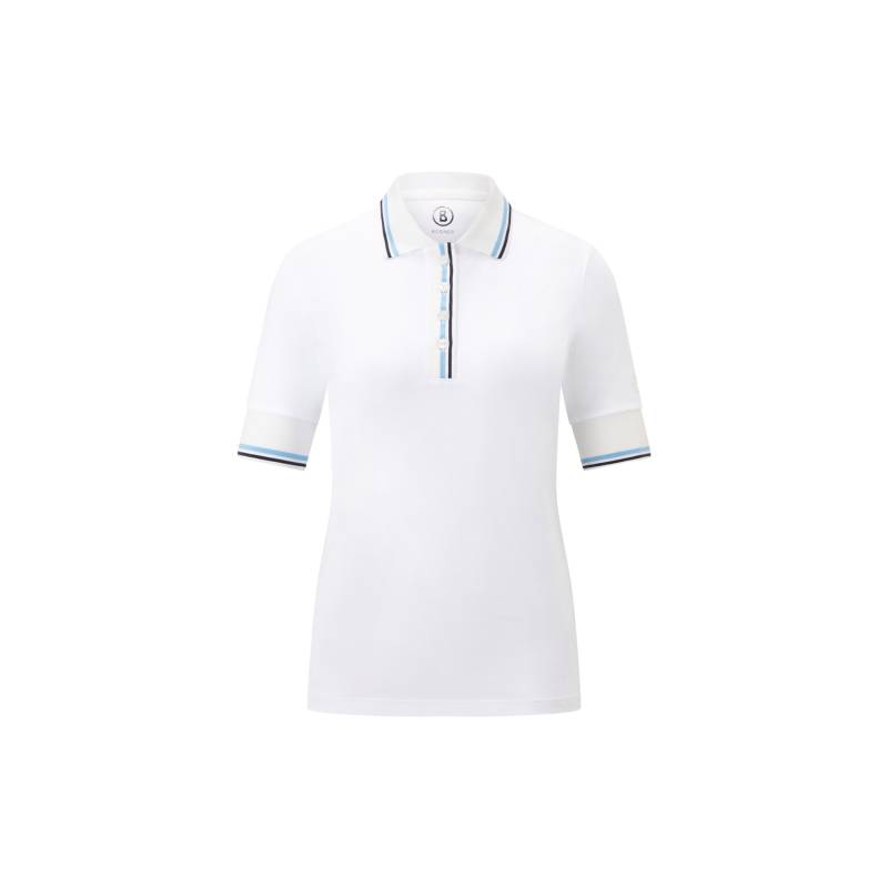 BOGNER SPORT Polo-Shirt Elenor für Damen - Off-White - 40 von BOGNER Sport