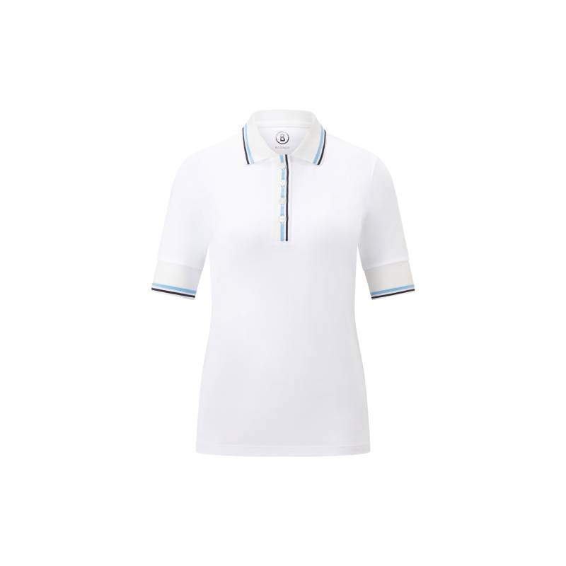 BOGNER SPORT Polo-Shirt Elenor für Damen - Off-White - 44 von BOGNER Sport