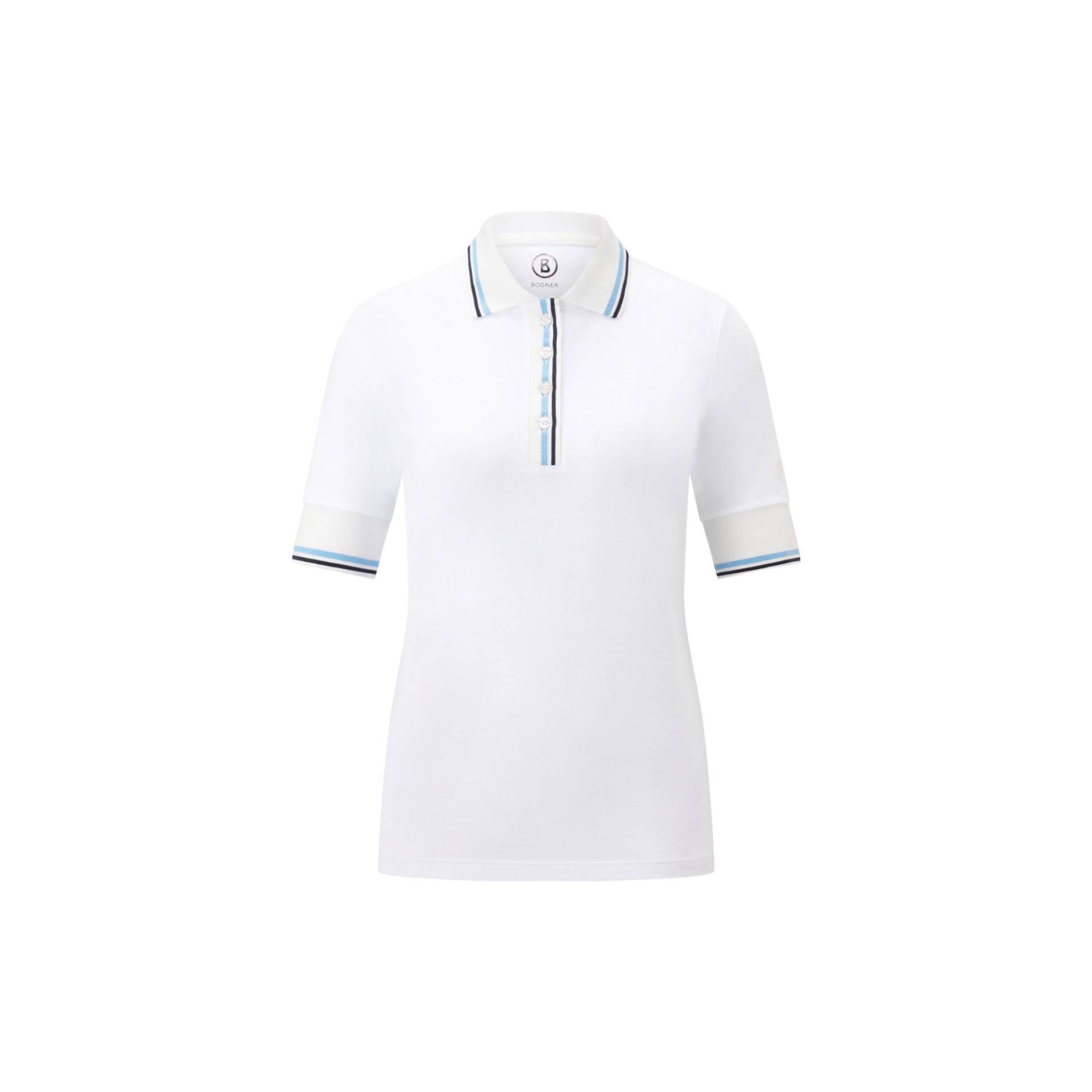 BOGNER SPORT Polo-Shirt Elenor für Damen - Off-White - 46 von BOGNER Sport