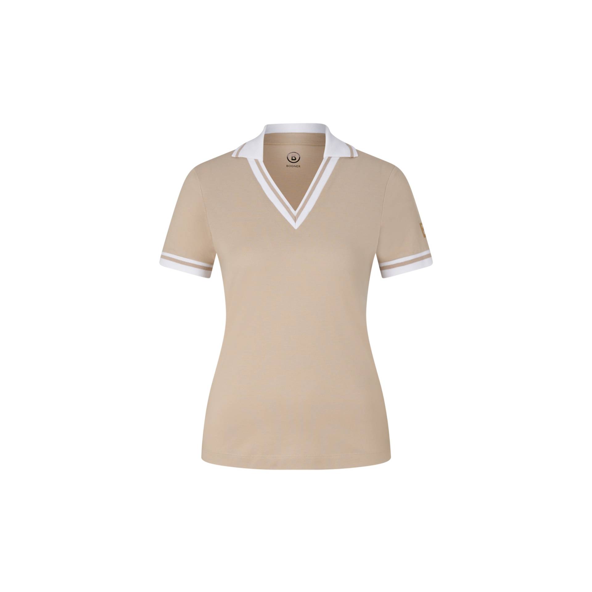 BOGNER SPORT Funktions-Polo-Shirt Lydia für Damen - Beige - 46 von BOGNER Sport