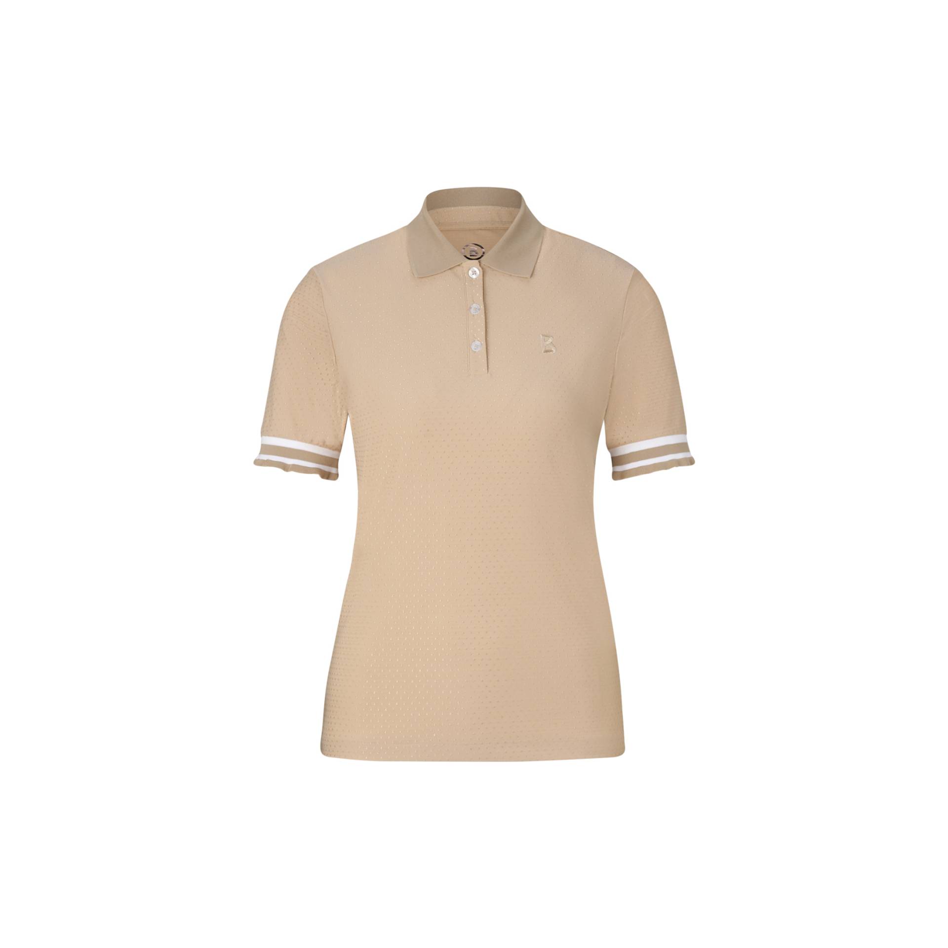 BOGNER SPORT Funktions-Polo-Shirt Niccy für Damen - Beige - 38 von BOGNER Sport