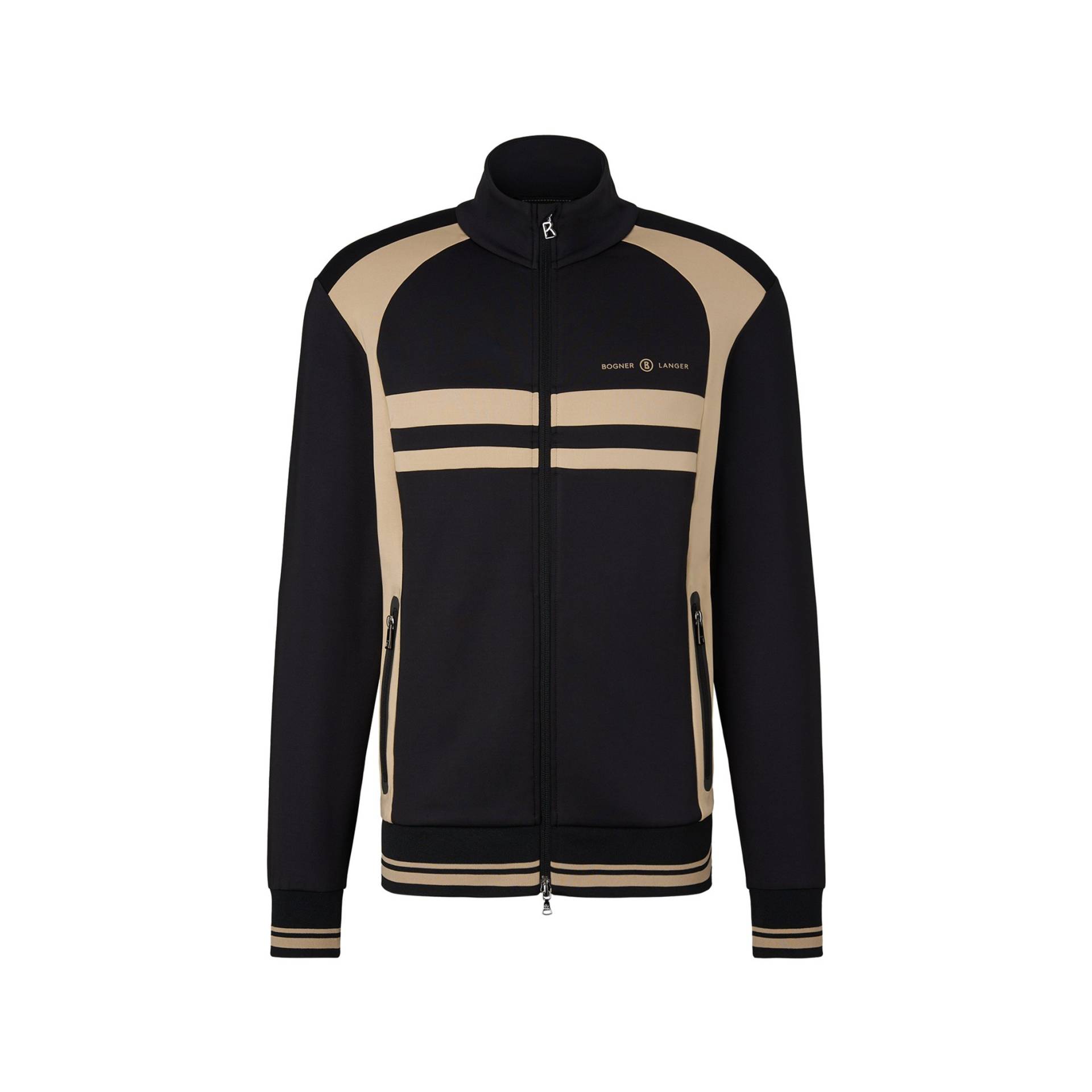 BOGNER SPORT Second Layer Bernd für Herren - Schwarz/Beige - S von BOGNER Sport