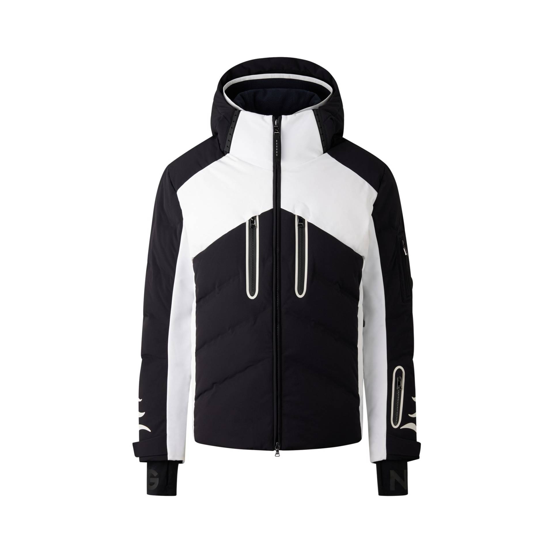 BOGNER SPORT Ski-Daunenjacke Jessy für Herren - Schwarz/Weiß - 44 von BOGNER Sport