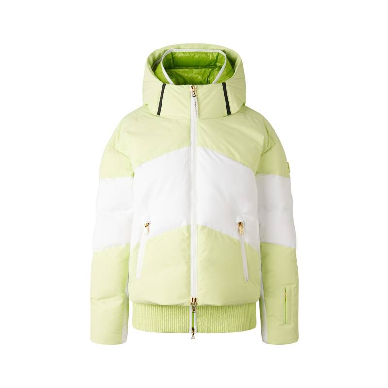 BOGNER SPORT Skijacke Vila für Damen - Lime/Weiß - 46 von BOGNER Sport