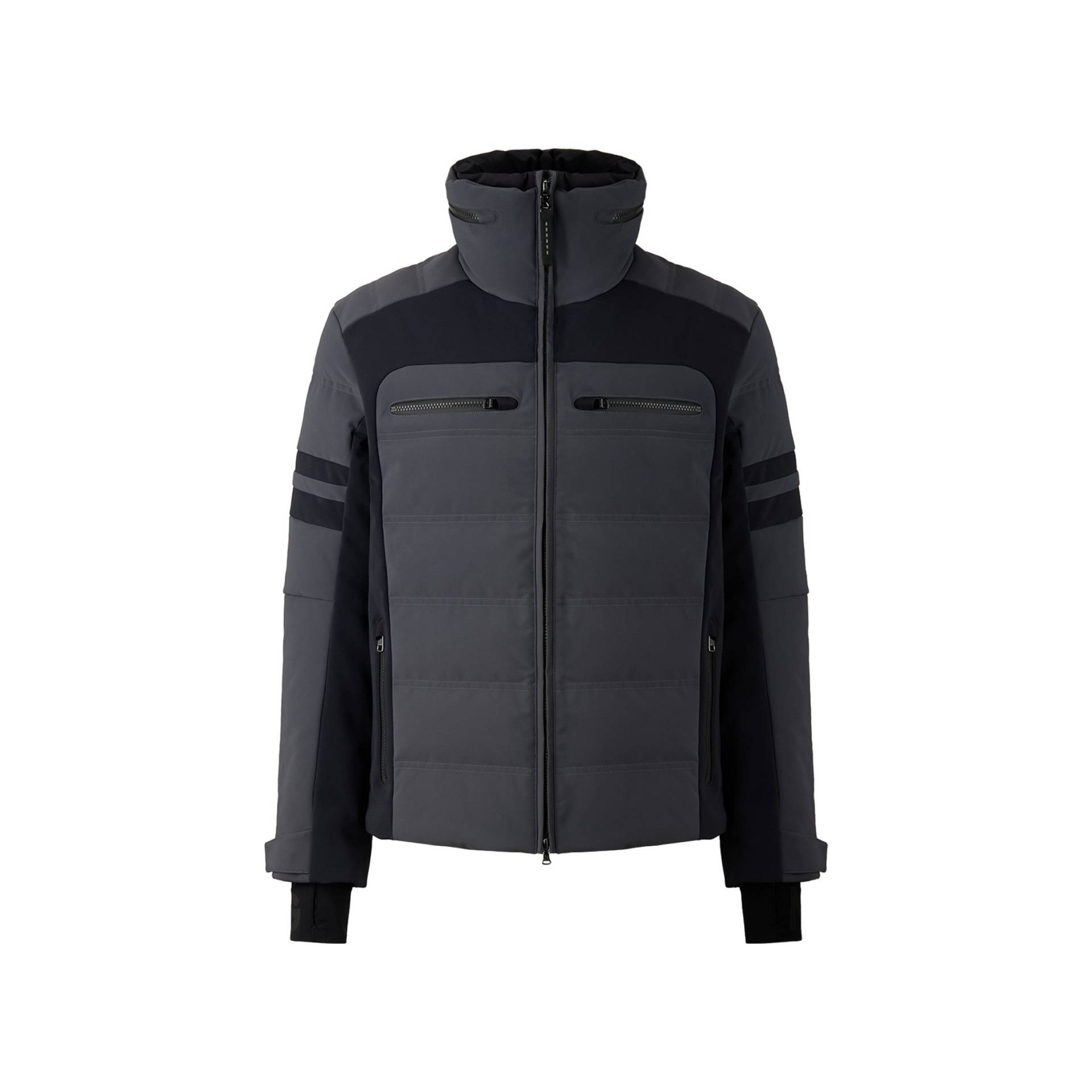 BOGNER SPORT Softshell-Skijacke Minho für Herren - Dunkelgrau/Schwarz - 48 von BOGNER Sport