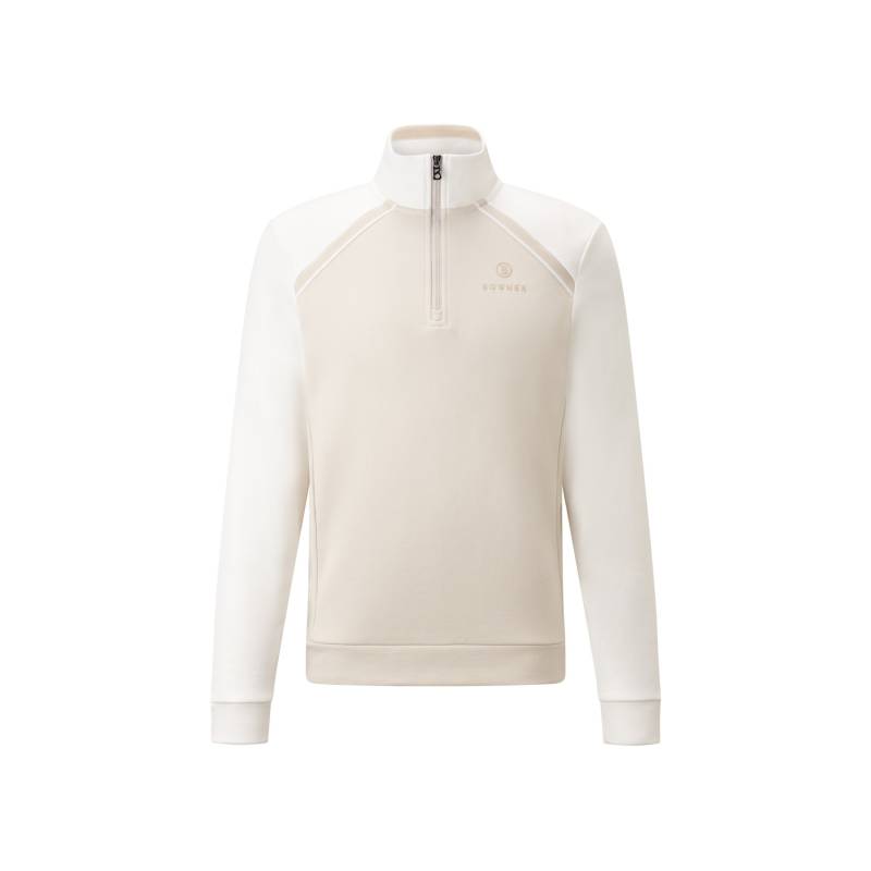 BOGNER SPORT Sweat-Troyer Tomek für Herren - Beige/Off-White - L von BOGNER Sport