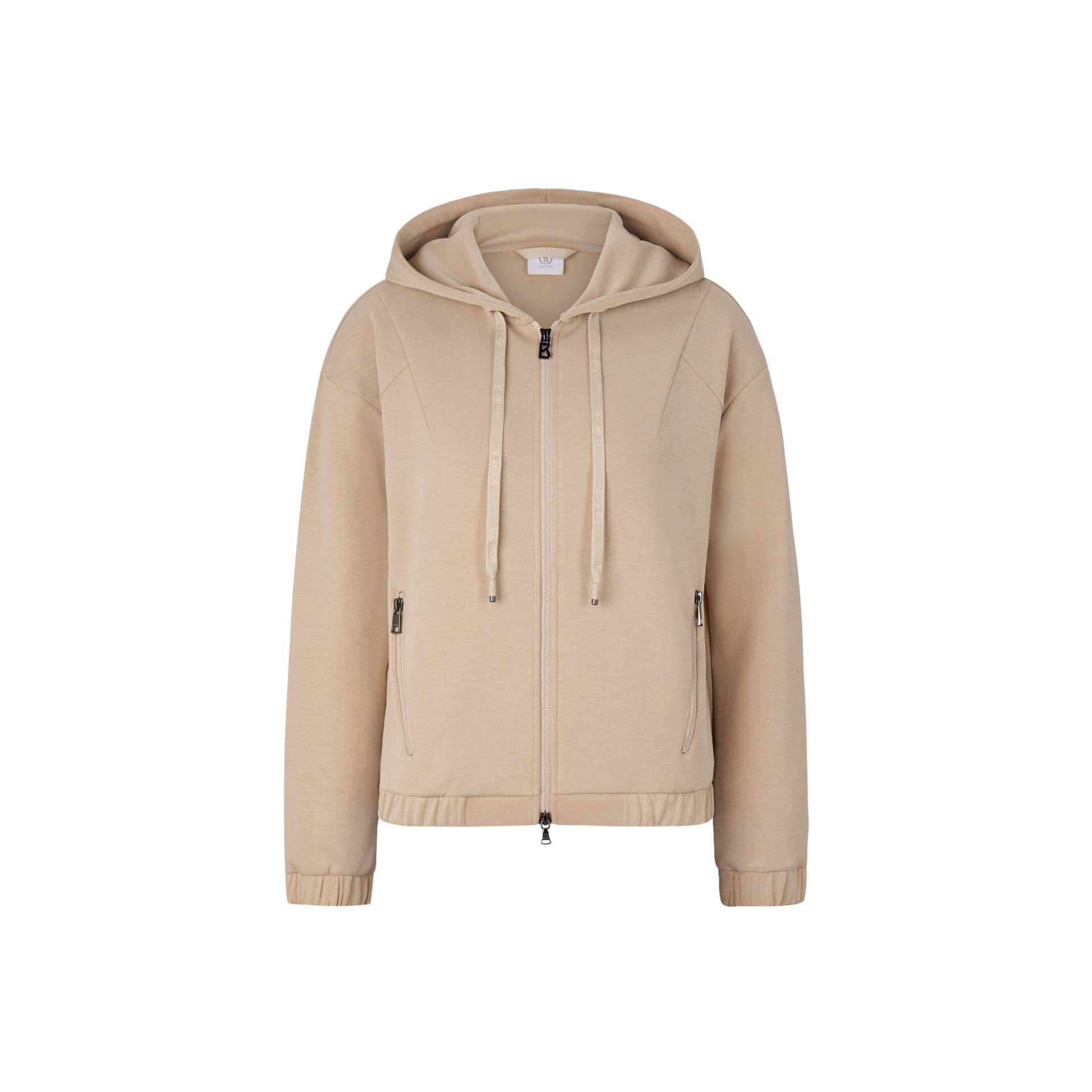 BOGNER SPORT Sweatjacke Nikolina für Damen - Beige - 36 von BOGNER Sport