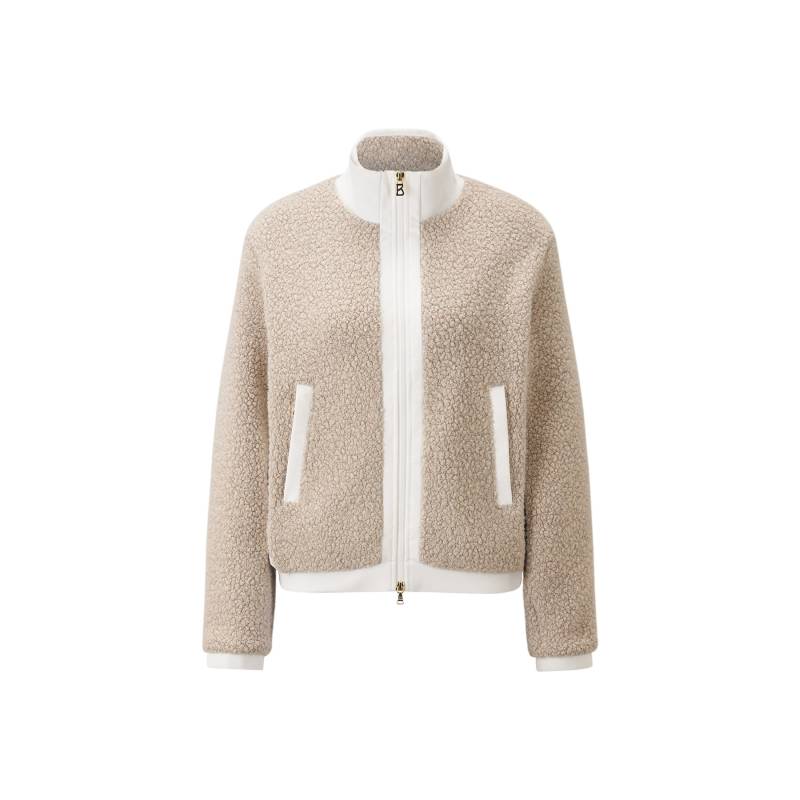 BOGNER SPORT Teddy-Midlayer Tessy für Damen - Beige/Off-White - 34 von BOGNER Sport