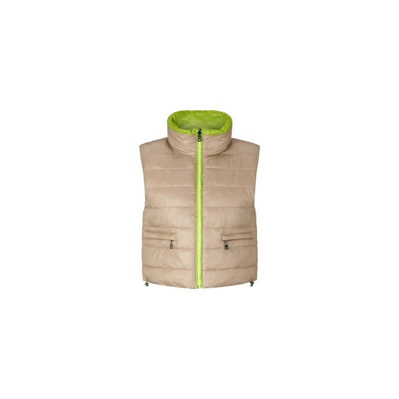 BOGNER SPORT Wende-Steppweste Aliah für Damen - Beige/Hellgrün - 42 von BOGNER Sport