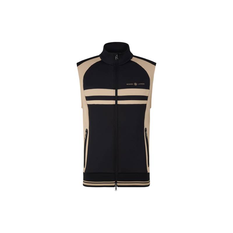 BOGNER SPORT Weste Boern für Herren - Schwarz/Beige - L von BOGNER Sport