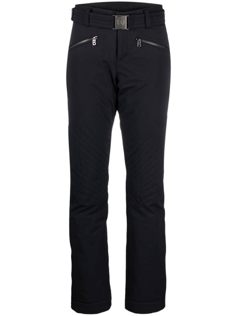 BOGNER Fraenzi straight-leg ski trousers - Black von BOGNER