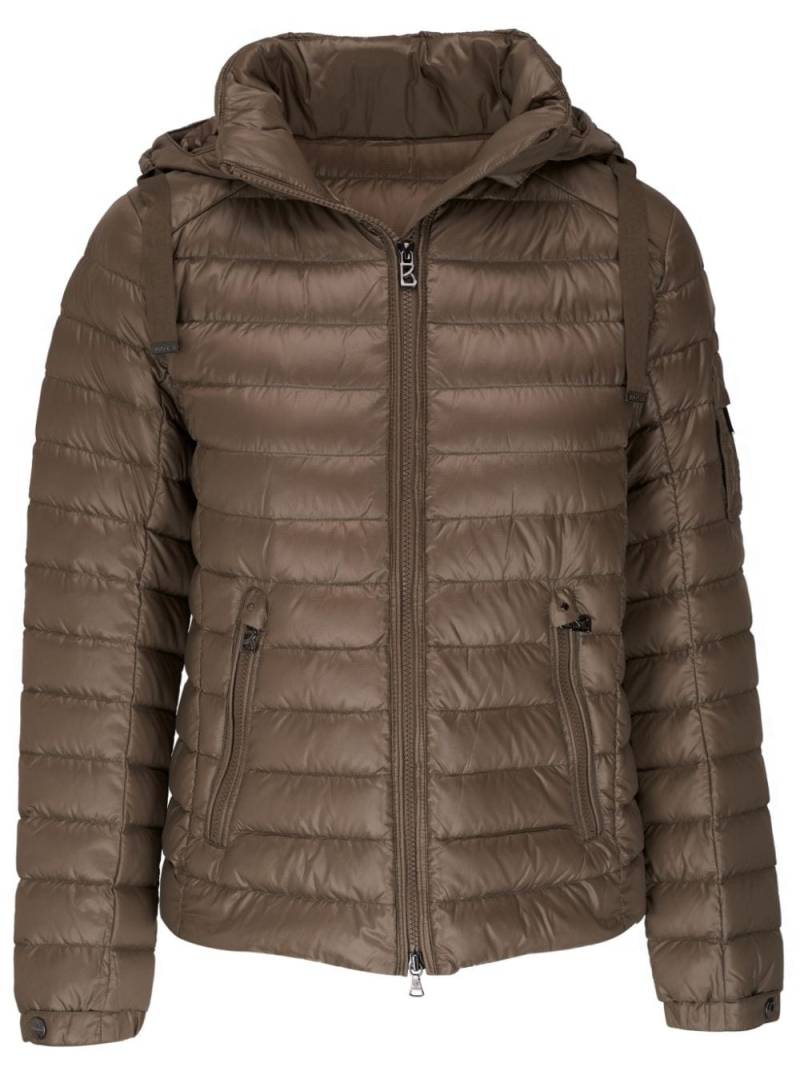 BOGNER Loke padded hooded jacket - Brown von BOGNER