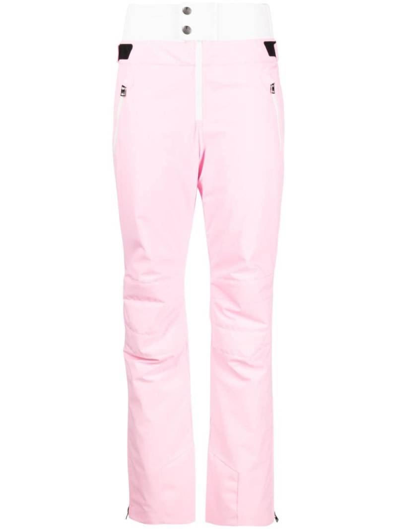 BOGNER Maren high-waist straight-leg ski pants - Pink von BOGNER