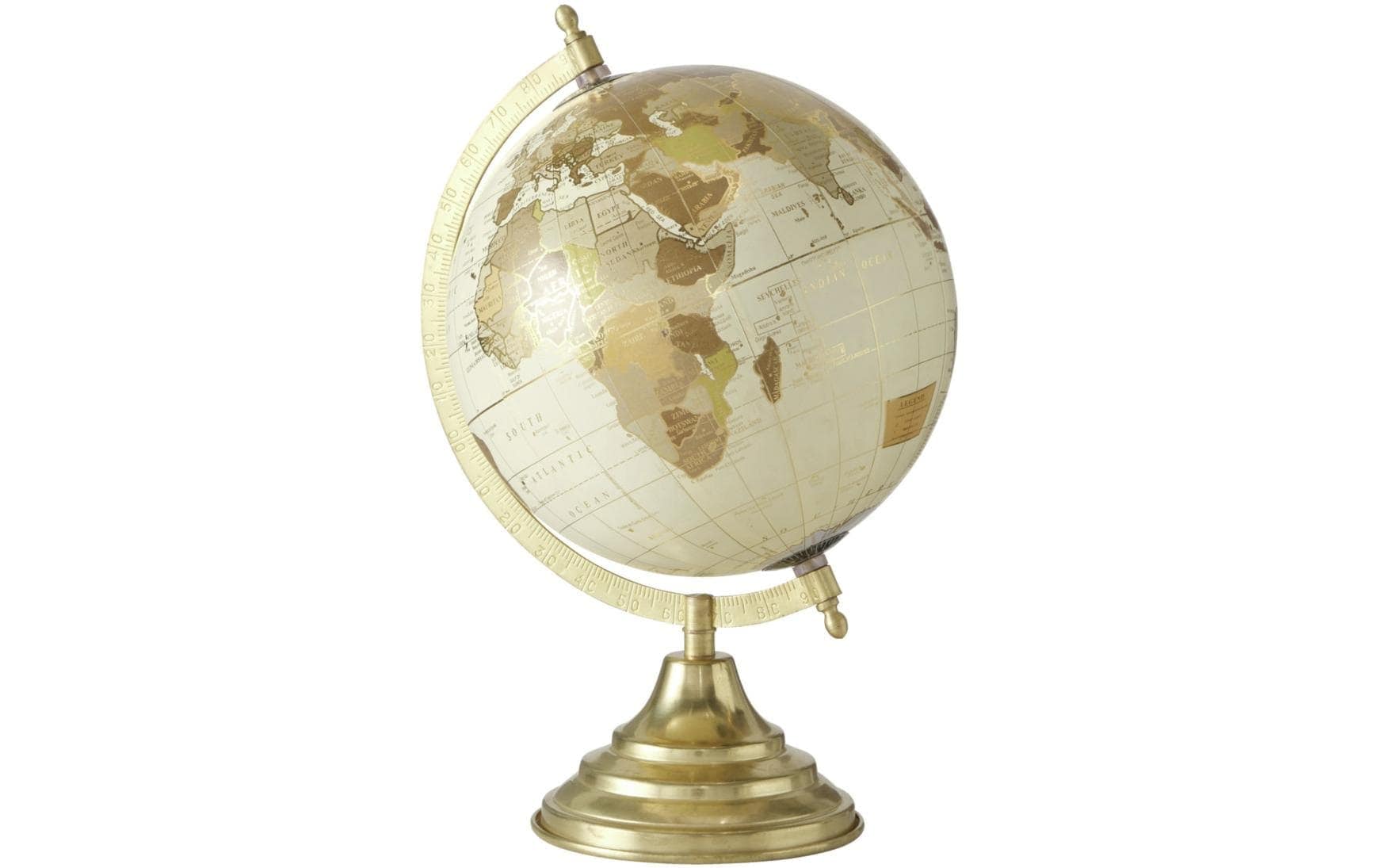 BOLTZE Dekofigur »Globe mit Stand 32 cm« von BOLTZE