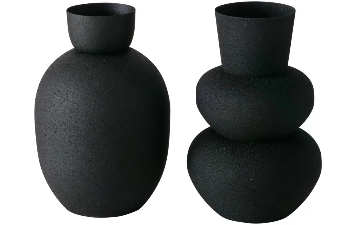 BOLTZE Dekovase »Maynar 2 Stück, 17 cm, Schwarz«, (Set, 2 St.) BOLTZE Dekovase »Maynar 2 Stück, 17 cm, Schwarz«, (Set, 2 St.) von BOLTZE