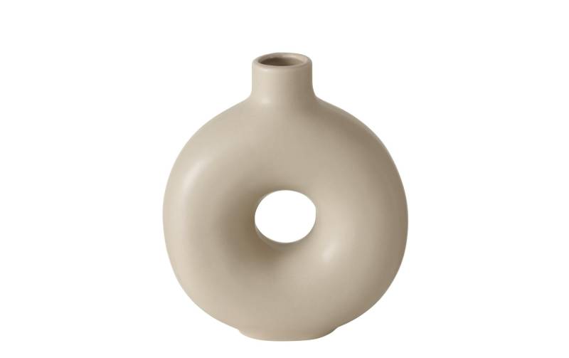 BOLTZE Dekovase »Vase Lanyo 20 cm, Beige« von BOLTZE