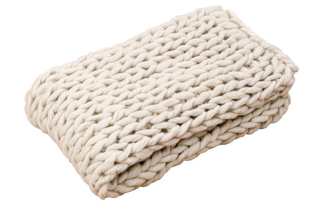 BOLTZE Wohndecke »Kuscheldecke créme, Acryl« von BOLTZE