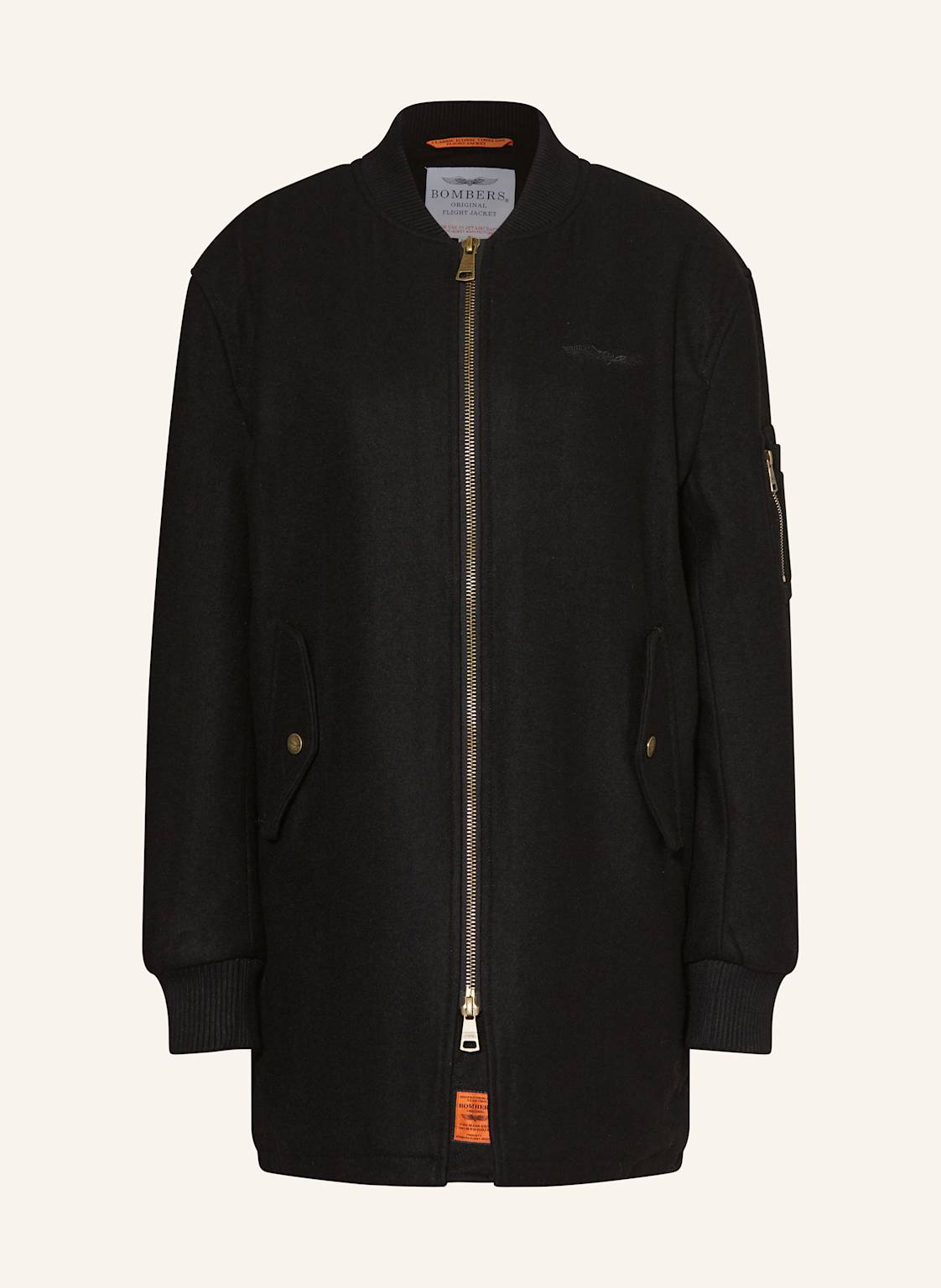 Bombers Original Blouson Staten schwarz