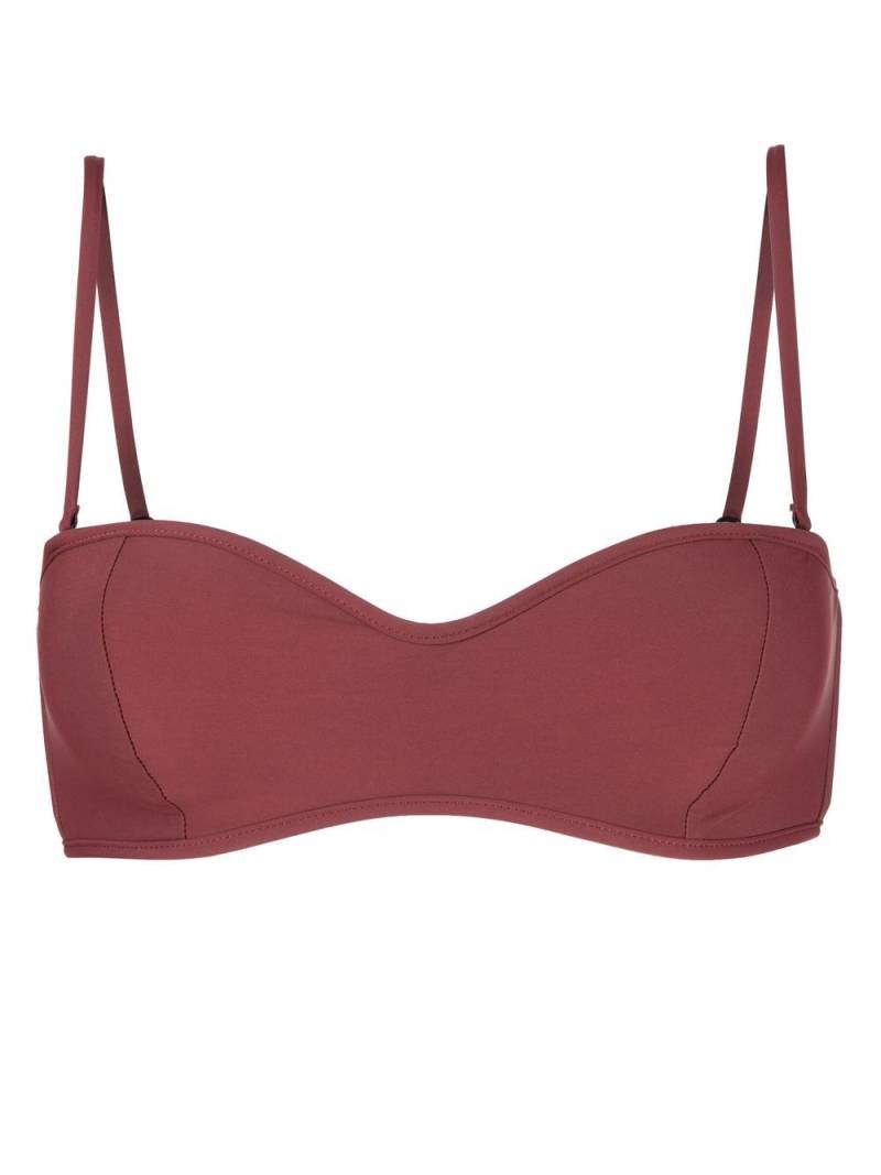 BONDI BORN Clara bikini top - Red von BONDI BORN