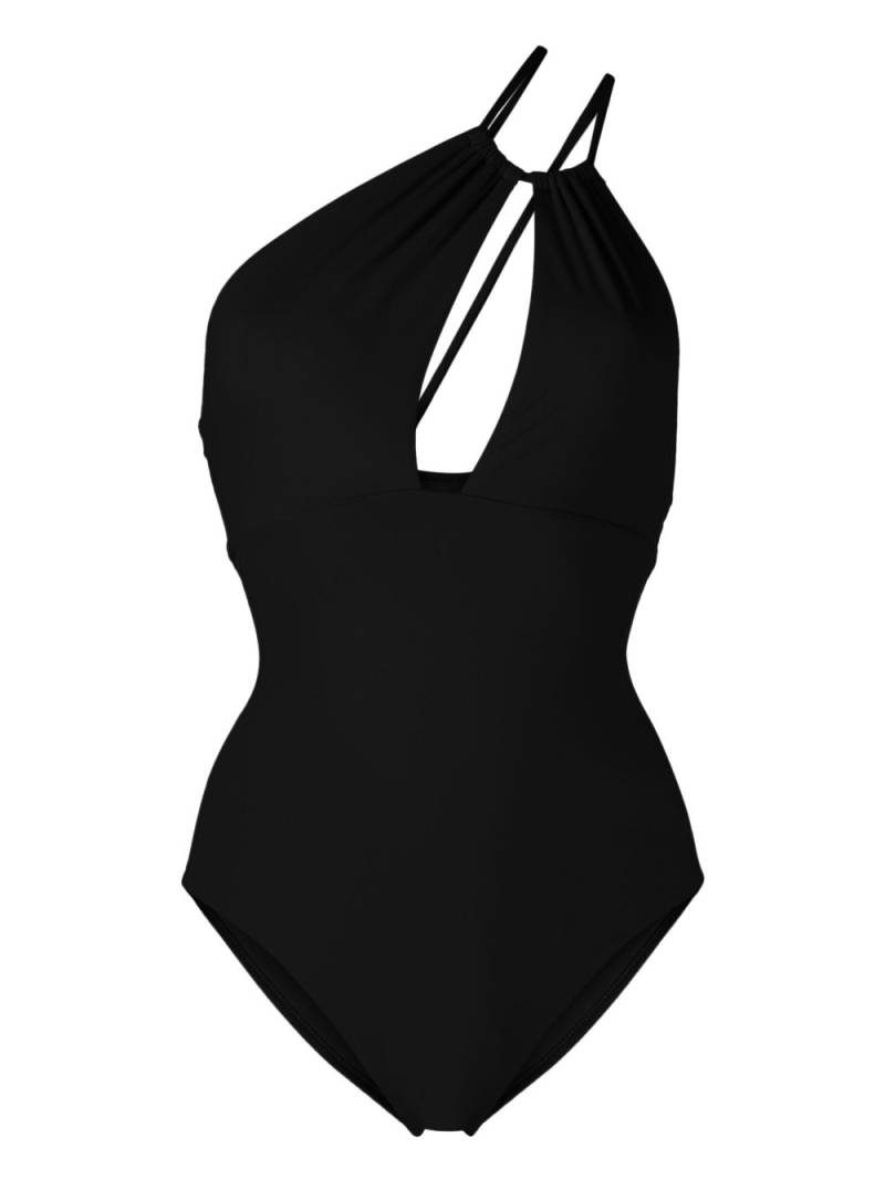 BONDI BORN Kyra off-shoulder one-piece - Black von BONDI BORN