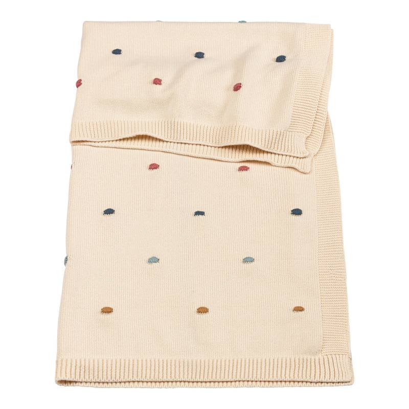 Babydecke Dots 80x100 cm von BORNINO HOME