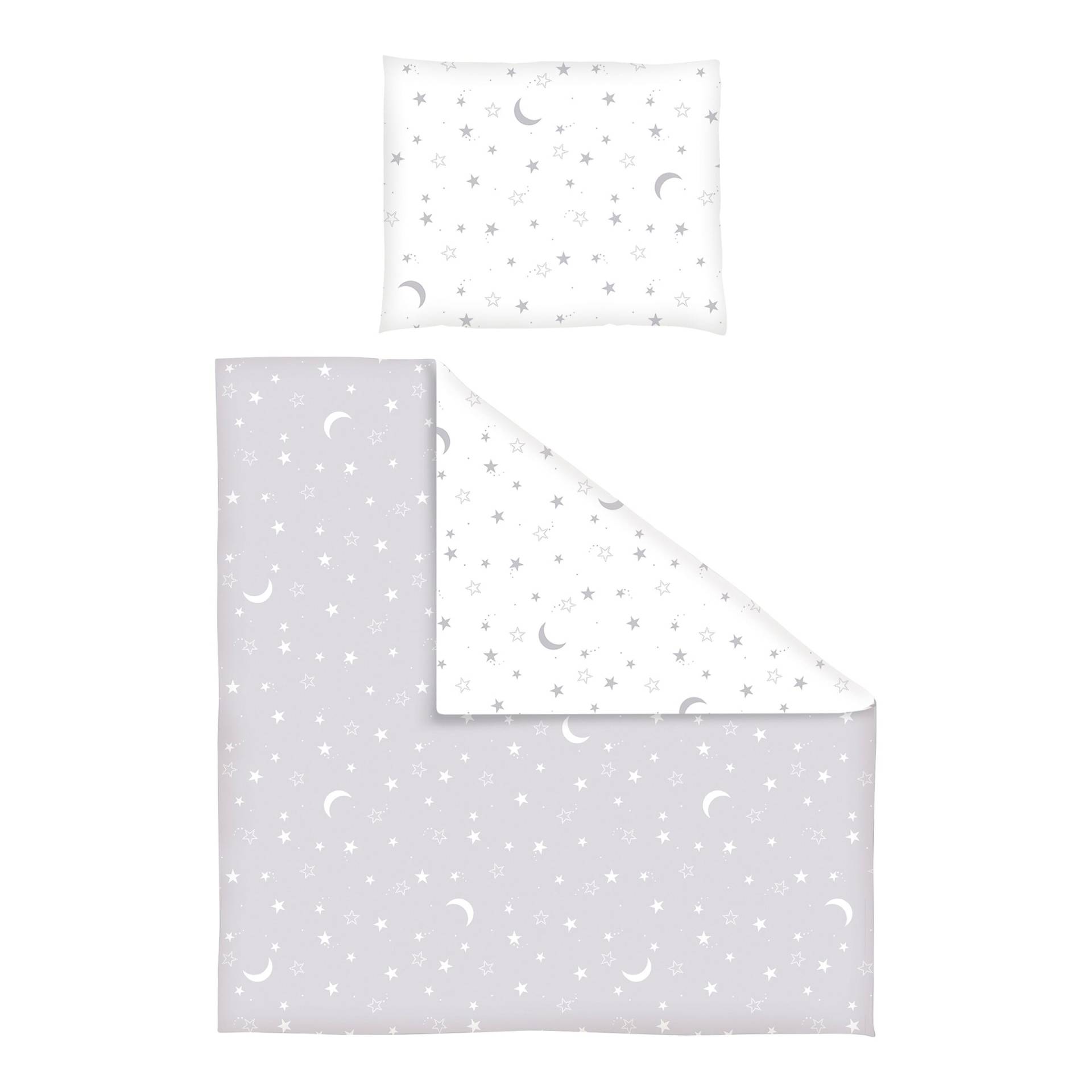 Bettwäsche Mond und Sterne 35x40 / 80x80 cm Bettwäsche Mond und Sterne 35x40 / 80x80 cm von BORNINO HOME