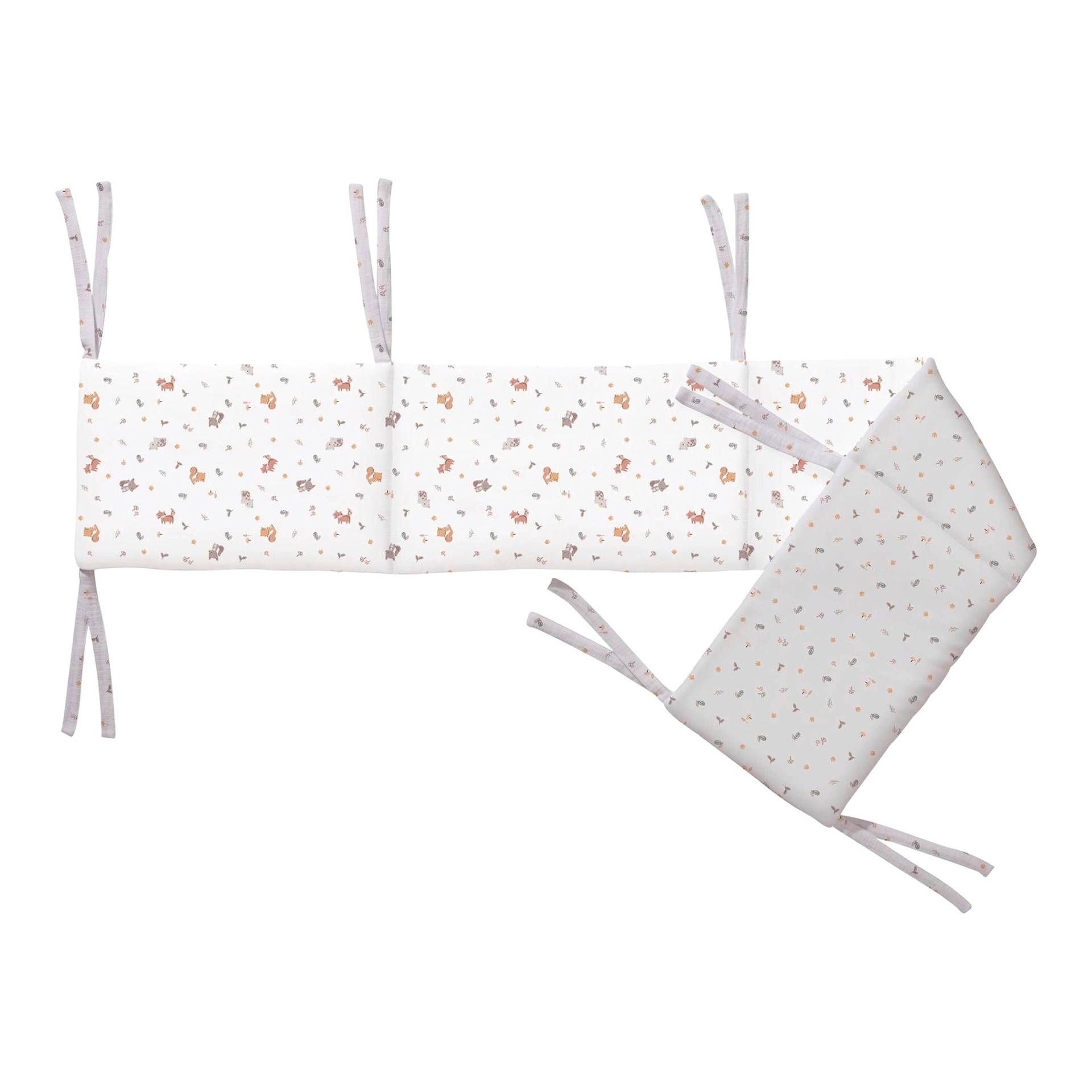 Nestchen für Beistellbett Waldfreunde 26x166cm von BORNINO HOME